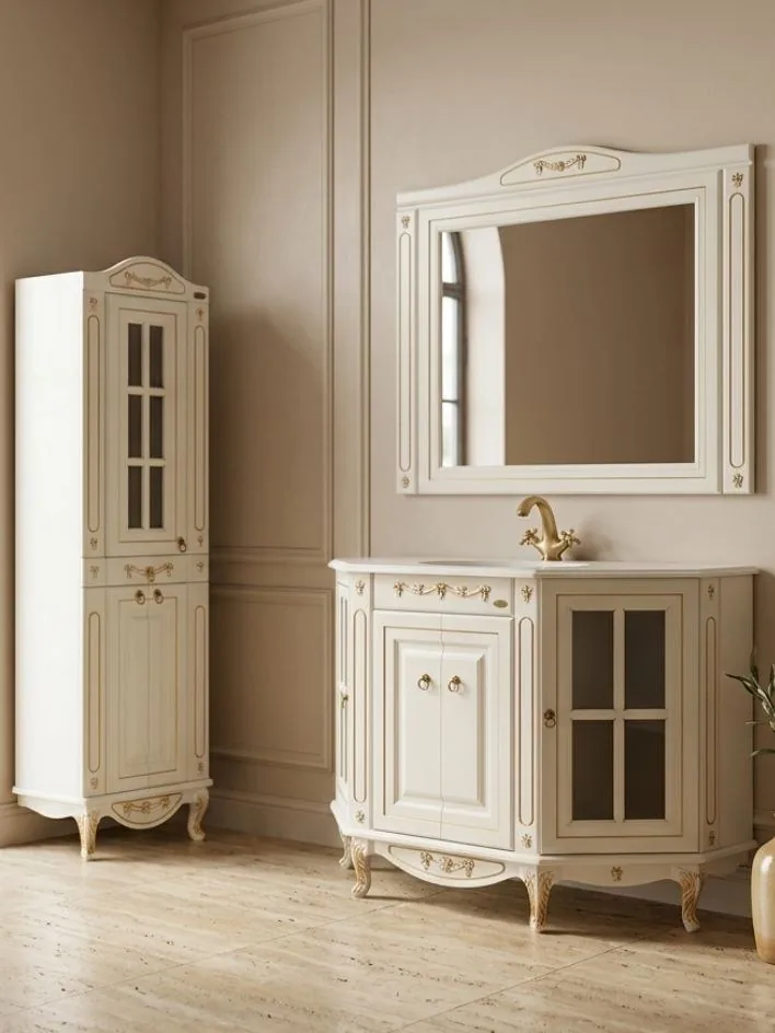 Дзеркало Ольвія (Атол) Флоренція 75 ivory old